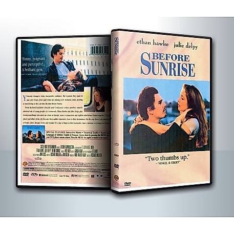 [ DVD Movie มีปก+สกรีนแผ่น-ไม่มีกล่อง ] Before Sunrise ( 1 DVD )