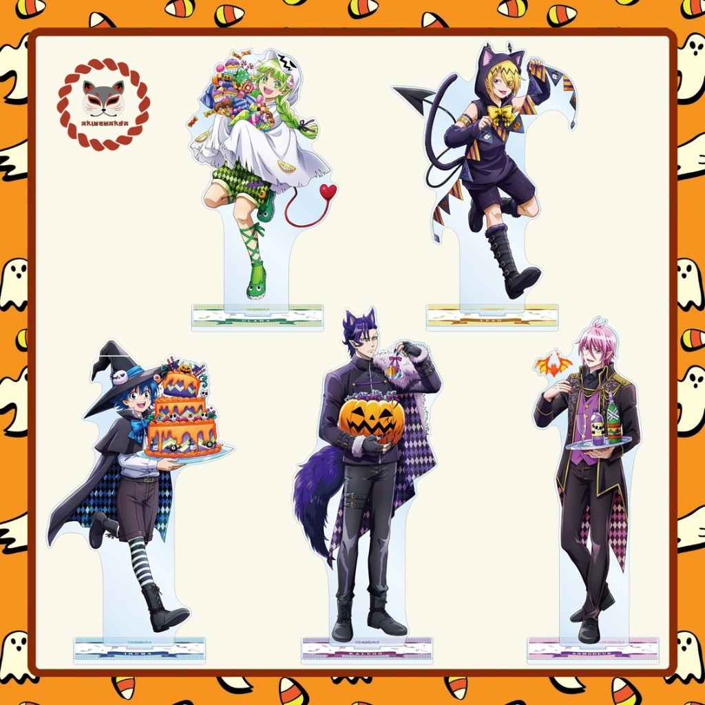 Standee PRINTED IRUMA PRICE Mairimashita! Iruma-kun รูปปั้นอะคริลิคอะนิเมะ micha chibi display