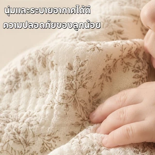 COD ผ้าห่อตัวเด็กสำเร็จรูป ผ้าฝ้าย ผ้าห่มทารก คลุมให้นม เหมาะสำหรับเด็กแรกเกิด90×90cm
