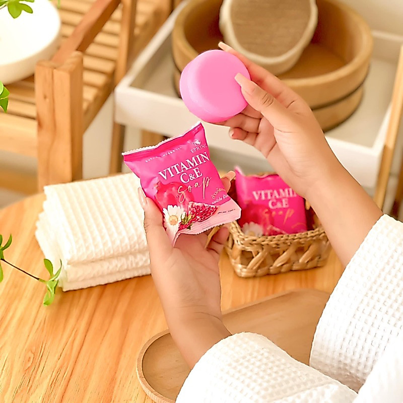 สบู่วิตามินB3 Clover โคลเวอร์ แพ็คเกจใหม่