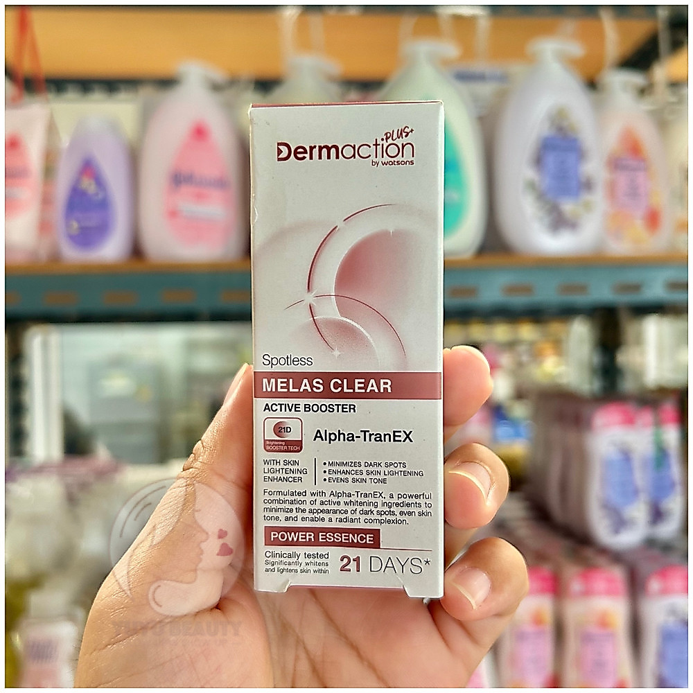 Dermaction Plus By Watsons Spotless Melas Clear Power Essence 8ml.