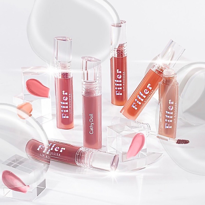 Cathy Doll Filler Lip Booster 3.3g ลิปฟิลเลอร์บูสต์ปากฟู ลิปเนื้อมอยส์สีชัดสวย ฉ่ำวาว💗💗