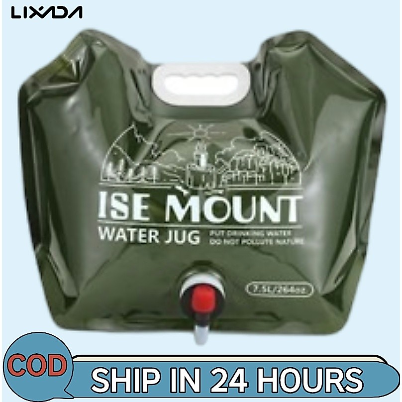 Oudoor Camping Pinic Portable Water Storage Bag with Water Tap and Handle, Large Capacity for Travel