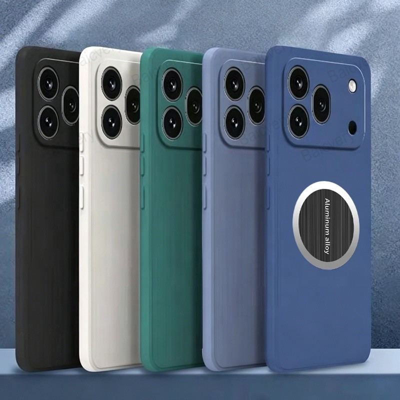 ปกอ่อนสําหรับ HONOR 600 5G VKJ-NX9 VKJ-AN00 Honor 600 PRO VKP-NX9 พร้อมแผ่นเหล็กสติกเกอร์ Matte Case