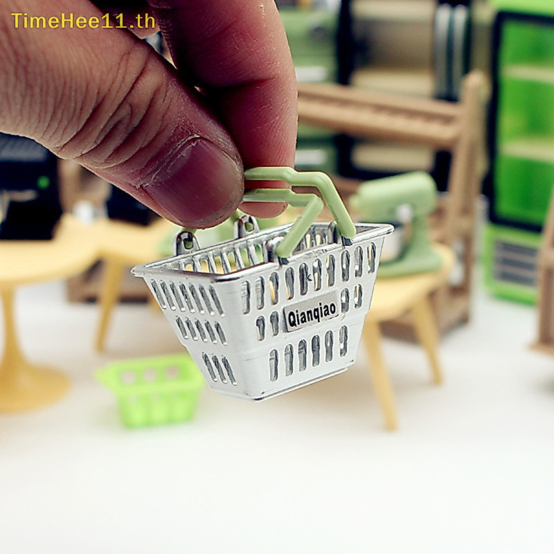 TimeHee 1:12 Dollhouse Miniature Grid Space Juicer อุปกรณ์ครัว Miniature ฉากตกแต่งตุ๊กตา House อุปกรณ์เสริม TH