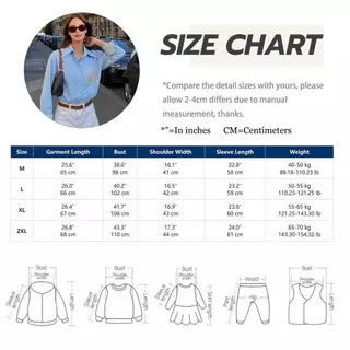เสื้อเชิ้ตทรงหลวมความยาวปานกลาง ดีไซน์ประดับเลื่อม แต่งกากเพชรบริเวณปลายแขนเสื้อและกระเป๋าหน้าอก สำหรับผู้หญิง#99475