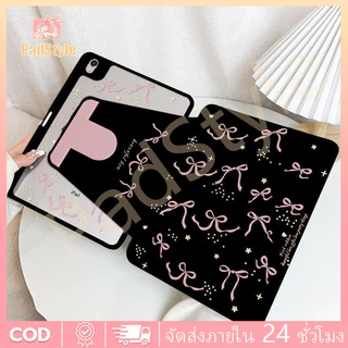 เคส iPad ลายโบว์ Hello Kitty หมุนได้ 360° ใช้ได้กับ iPad Gen7/8/9 ขนาด 10.9 นิ้ว (10 รุ่น), mini6/7 Pro 2025 M4/M5