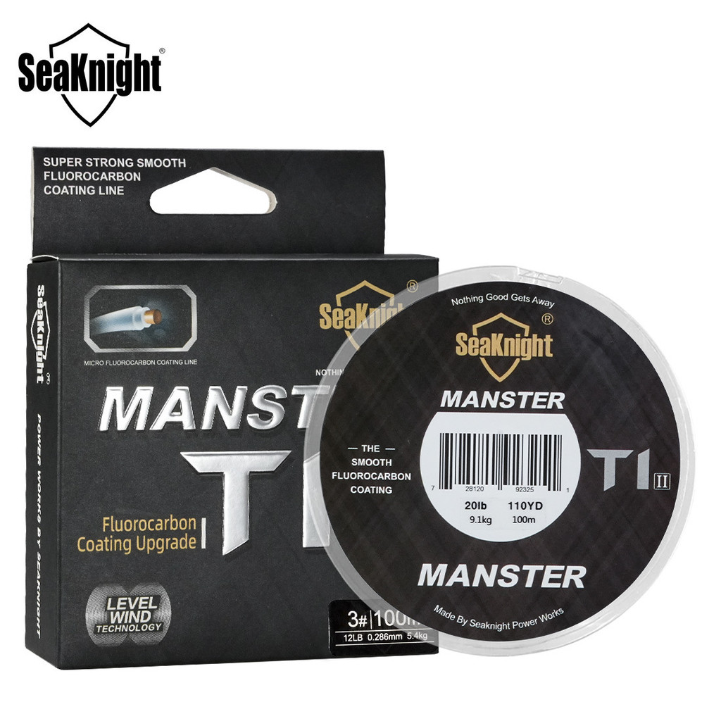 Popular~seaknight Carbon-coated fishing line, lure leader tensile main sub-line, carbon fishing line