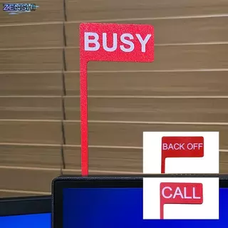 [Zen-t] Fun Office Busy Flag On Call Sign ของขวัญบ้านสร้างสรรค์สําหรับมืออาชีพที่ยุ่งและคนงาน