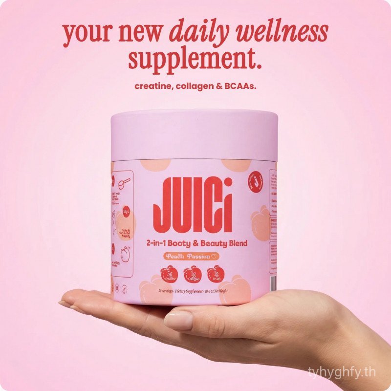 JUICi2-in-1Booty&BlendforWomen|ครีเอทีน,คอลลาเจน&BCAA|MadeinUK-Health&Wellness สําหรับผู้หญิง
