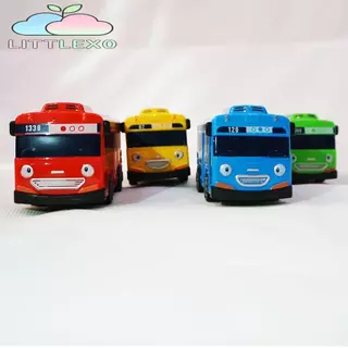 LITTLEX TAYO รถรถบัสสําหรับเด็ก ของขวัญวันเกิดตัวน้อย โมเดล Buses