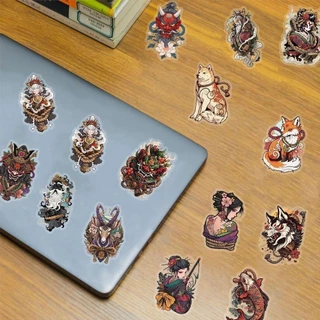 Japanese History Art Sticker สติกเกอร์ศิลปะประวัติศาสตร์ญี่ปุ่น【ส่งตรงจากญี่ปุ่น】