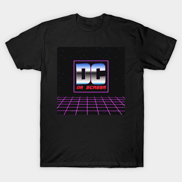 เสื้อยืด Vintage DC on SCREEN '80s Logo #2 T-Shirt แท้ Cotton 100% y2k เสื้อกีฬา เกาหลี