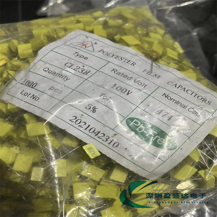 Correction Capacitor 100V 474J 470NF 0.47 UF Correction Capacitor 5mm 474J 100 X Capacitor