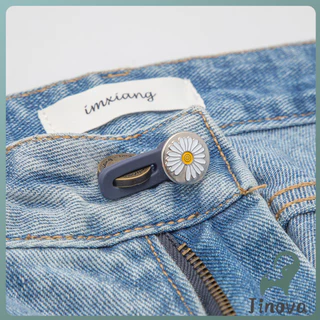 Jnv กระดุมขยายเอว เพิ่มขนาดรอบเอวกางเกง สายบุฟเฟ่ต์ต้องไม่พลาด jeans buttons