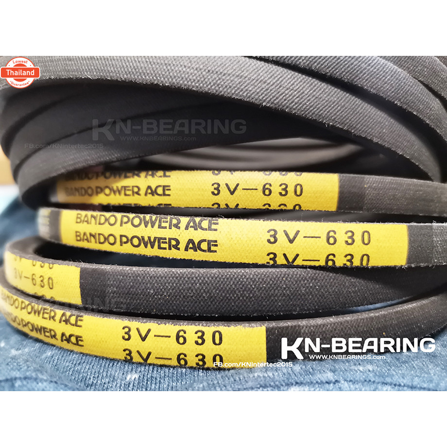 สายพานร่องลึก ยี่ห้อ BANDO 3V600 3V630 3V670 3V710 3V750 3V800 3V850 3V900 3V950 3V1000 3V1060 3V112