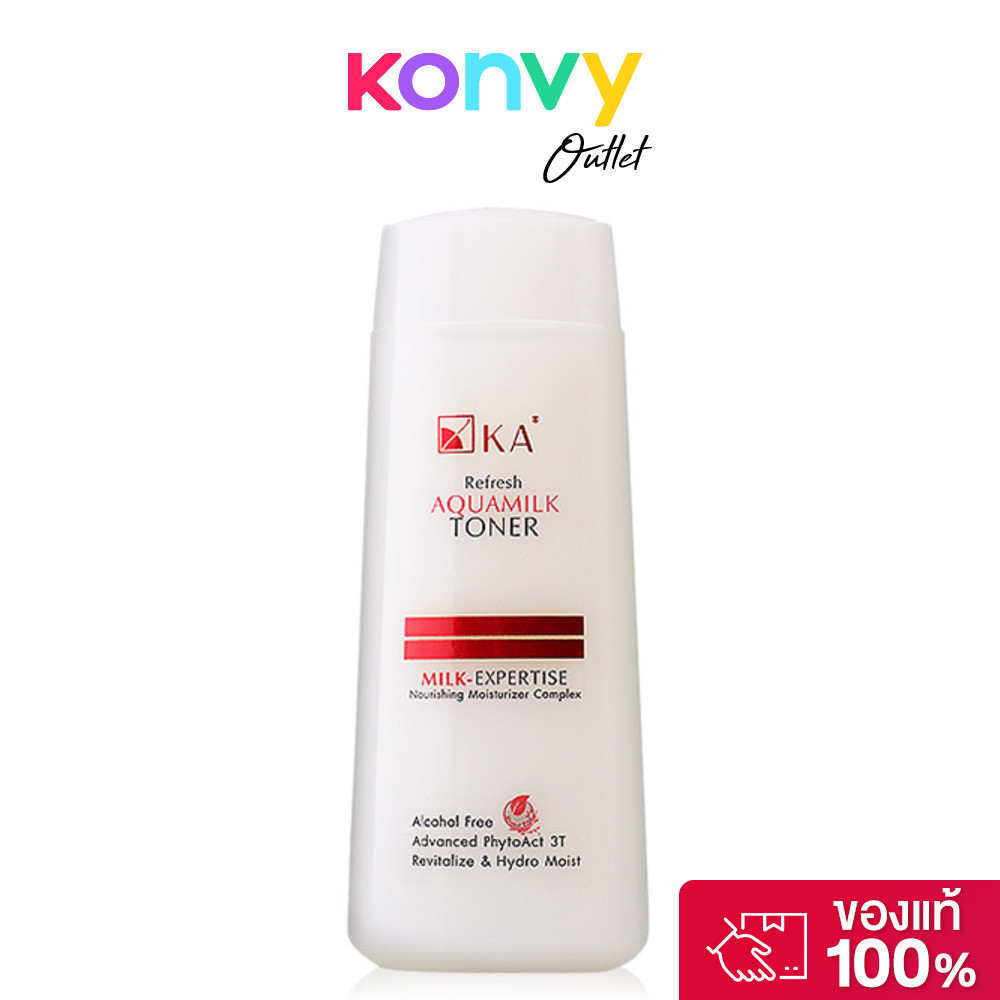 KA Refresh Aquamilk Toner 150ml โทนเนอร์น้ำนม สูตรอ่อนโยน.