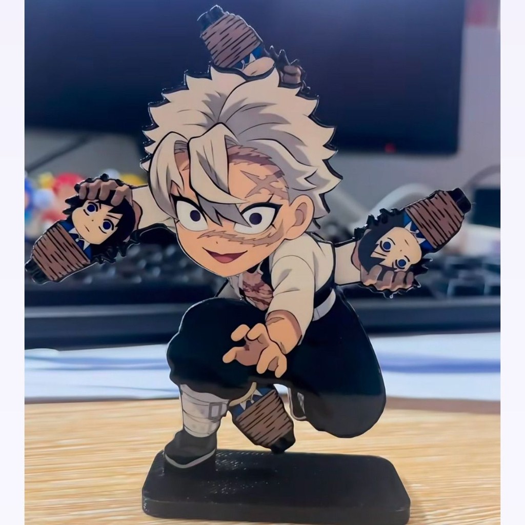 Demon Slayer Shinazugawa Sanemi อะคริลิค Standee เครื่องประดับตาราง FJTPD7099 250828