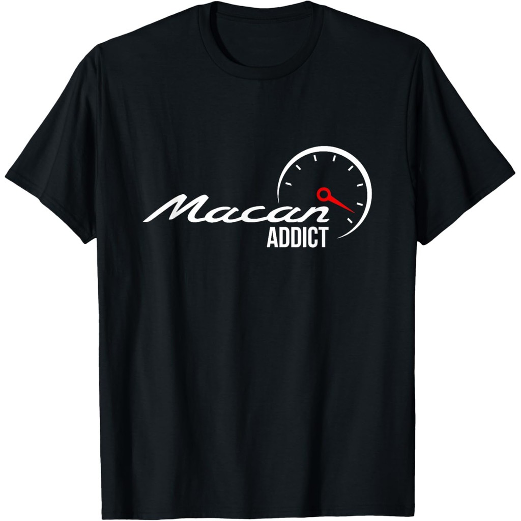 (จัดส่งภายใน 24 ชม.) เสื้อยืด Macan Addictive Sports SUV Racing Turbo GTS Type 95B สไตล์รถซุปเปอร์คา