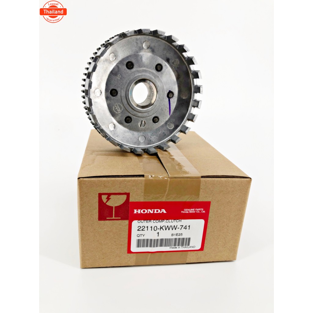 เรือนครัชตัวนอก เวฟ110i สตาร์ทเท้า FCC แท้ศูนย์ฮอนด้า price/1ชิ้น 22110-kww-741