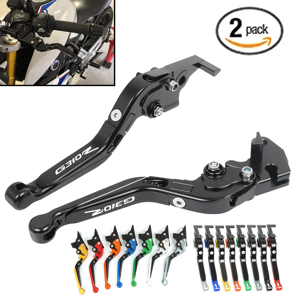 สําหรับ BMW G310R G310 RG 310 R 2017-2023 ปรับขยายได้พับคลัทช์เบรค Levers อุปกรณ์เสริมรถจักรยานยนต์