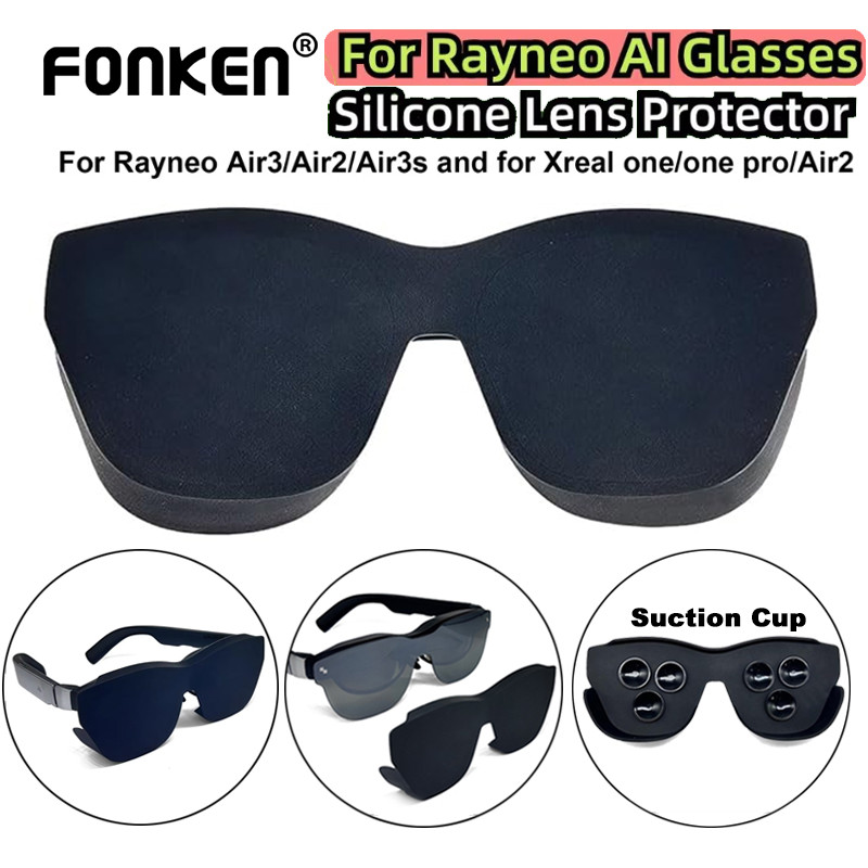 Fonken Light Blockers ซิลิโคนสำหรับ RayNeo และ Xreal - ป้องกันและทำความสะอาดแว่นตารุ่นต่างๆ