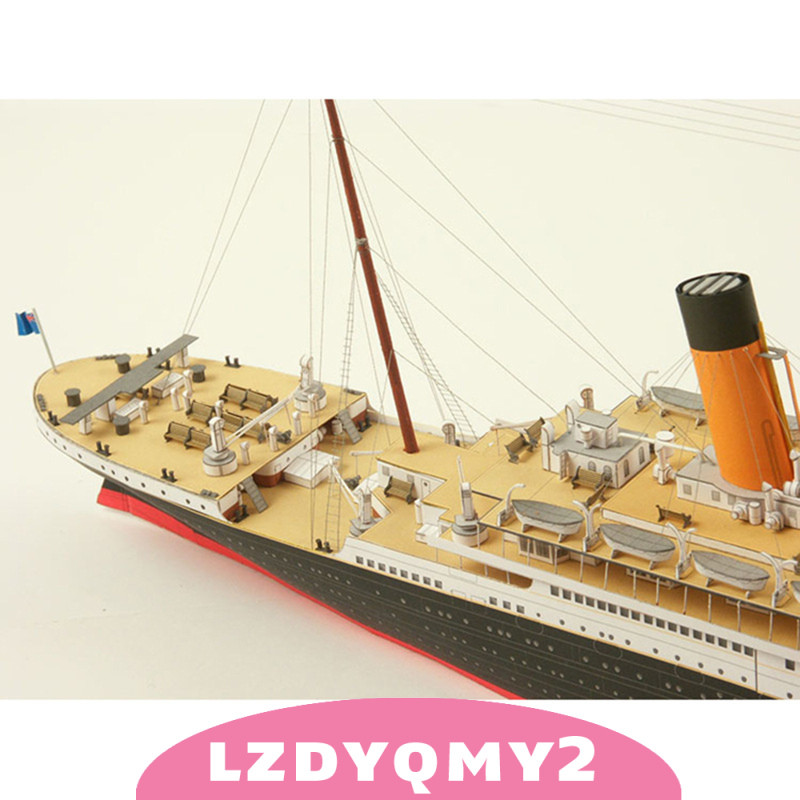 [Lzdyqmy2] Titanic Ship DIY Puzzle Paper Model Toy Collectibles Office Decor Gifts