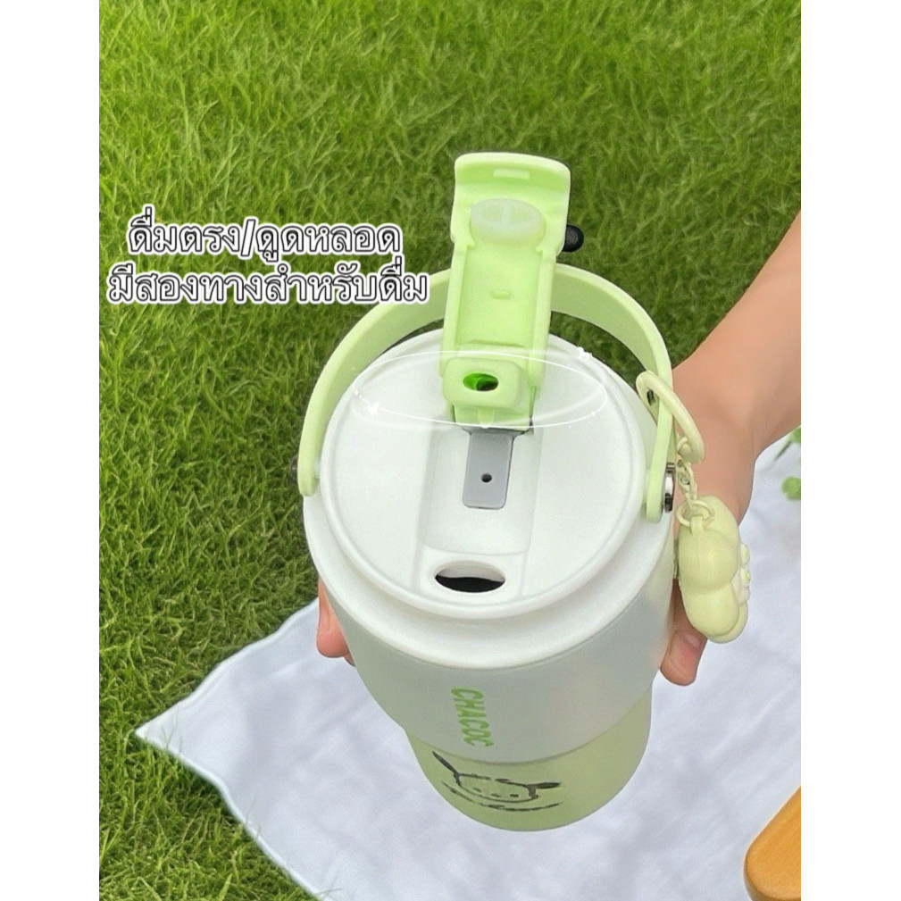 Sanrioแก้วน้ำเก็บอุณหภูมิ น่ารัก ของแท้ ขนาดใหญ่ 600ML/900ML เก็บความเย็น 6-12 ชั่วโมง - รูปที่ 3