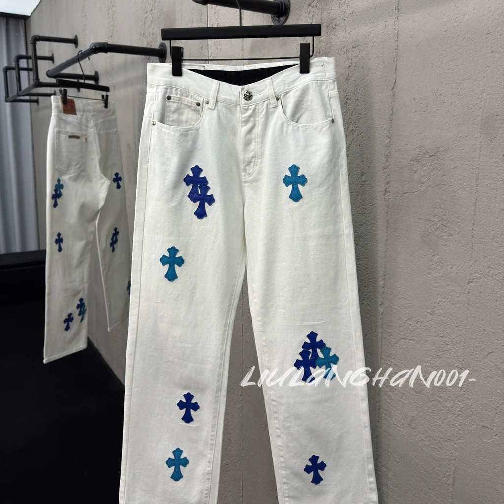 1: 1 Original Label A+Purple Blue City Limited Jeans