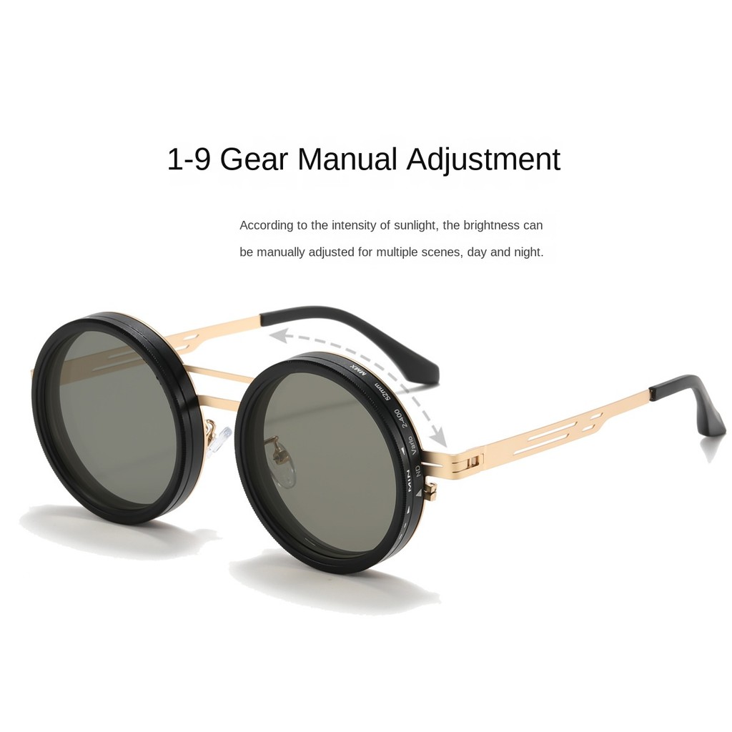แว่นกันแดดรุ่น ND9 Gear ปรับได้ สำหรับตกปลอกับเทคโนโลยีโพลาไรซ์