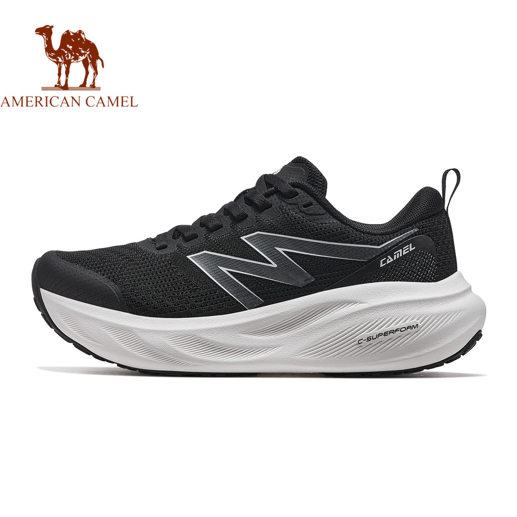 AMERICAN CAMEL รองเท้าวิ่งผู้ชาย น้ำหนักเบาที่ระบายอากาศได้ดี มีเทคโนโลยีดูดซับแรงกระแทก สไตล์อเมริกัน