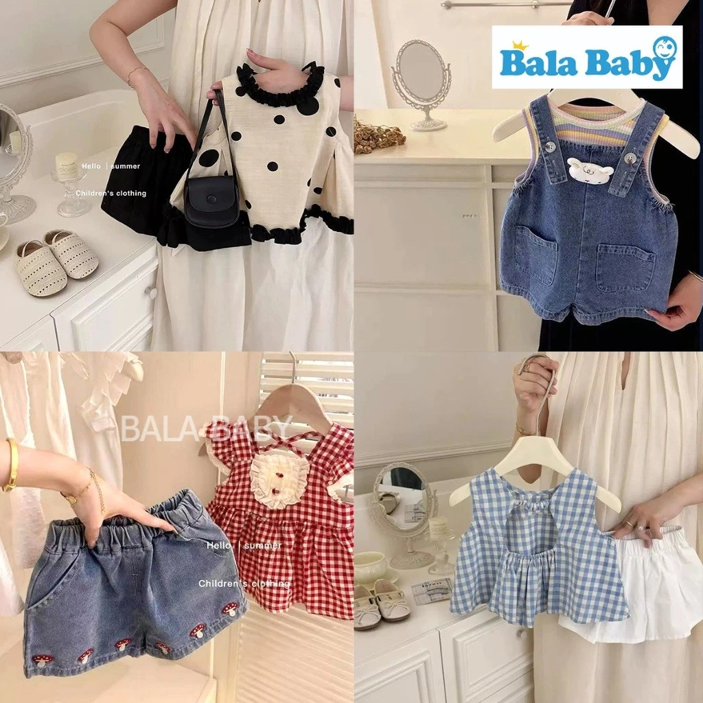 เสื้อผ้าเด็กผู้หญิง ชุดเซ็ตแฟชั่นลูกสาว ชุดเซ็ต 2 ชิ้น เสื้อ+กางเกง Size80-120cm DXT252 thumbnail 3