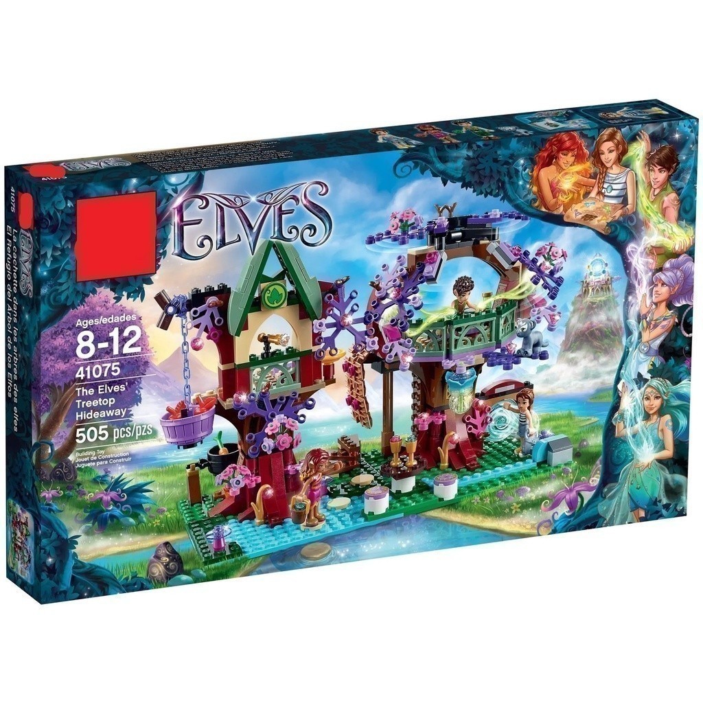 Bemular Hobby BM2X เข้ากันได้กับ /Elves/Treetop Hideaway/41075/10414/บล็อกตัวต่อ/ของเล่น EQ1