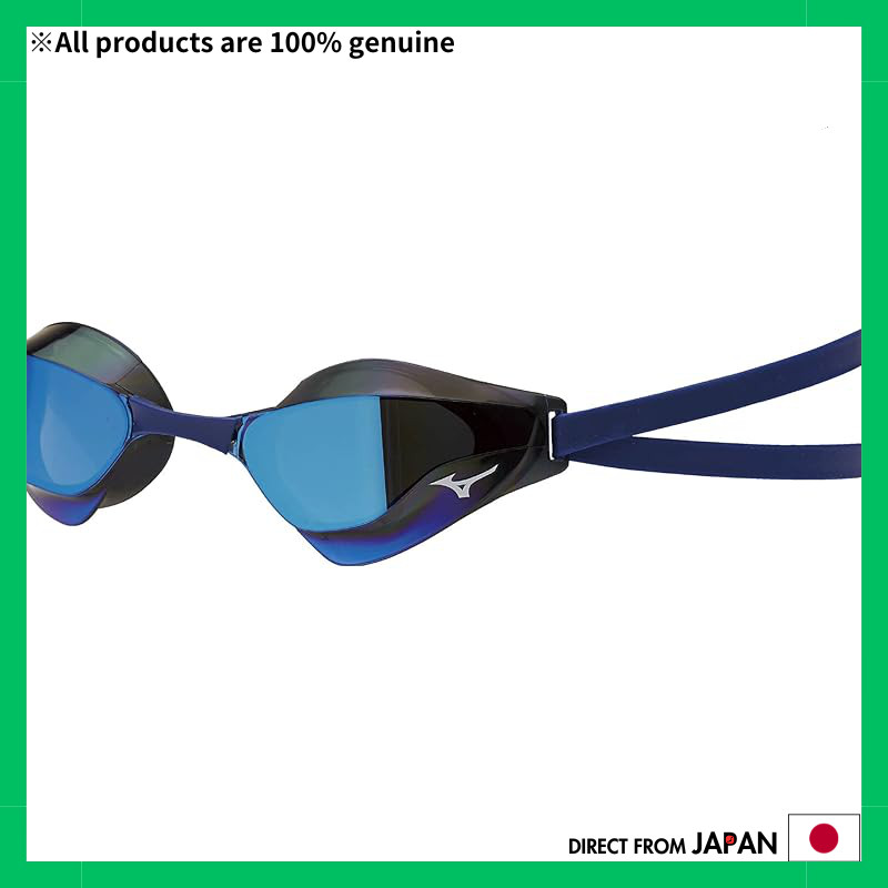 Mizuno Unisex GX Sonic Eye J Swim Goggles - Cushionless Design for Enhanced Performance and Visibility