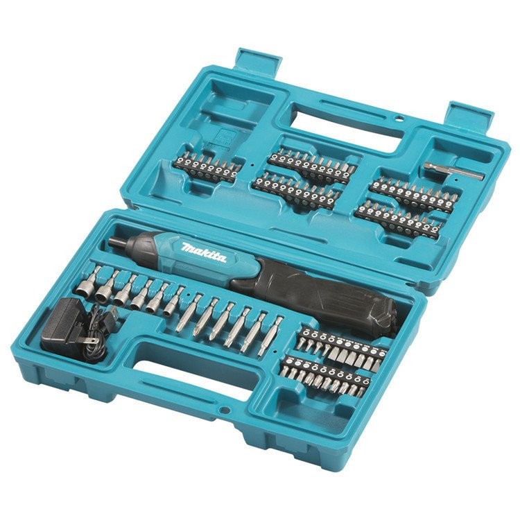 Makita แบตเตอรี่ลิเธียมไขควง DF001DW ไขควงไฟฟ้าแบบชาร์จไฟได้ไขควงพับได้ makita Scre