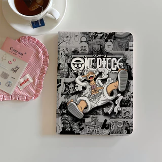 For ipad gen10 gen9/gen8/gen7 Air4/5/6 11นิ้ว เจน10 pro11 gen5/gen6 MINI4/5/6 เคสป้องกันไอแพด การ์ตูน พร้อมถาดใส่ปากกา