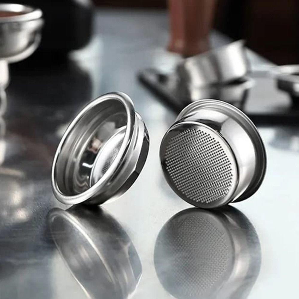 SHOOHOO 1 ชิ้นตะกร้ากรองกาแฟ, ความดัน 1 ถ้วย 2 ถ้วยตะกร้าสะอาด, ทนทานชั้นเดียว 51/58 มิลลิเมตร 304 สแตนเลสกาแฟ|กรองเครื่องมือบาริสต้า - รูปที่ 5