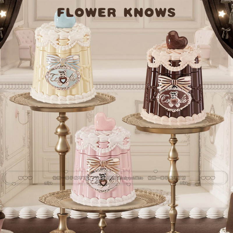 FLOWER KNOWS ลิปกลอส สวีทฮาร์ท แบร์ ลิปกลอส น้ำ กระจกใส ใส่สบาย ไม่เหนียวเหนอะหนะ