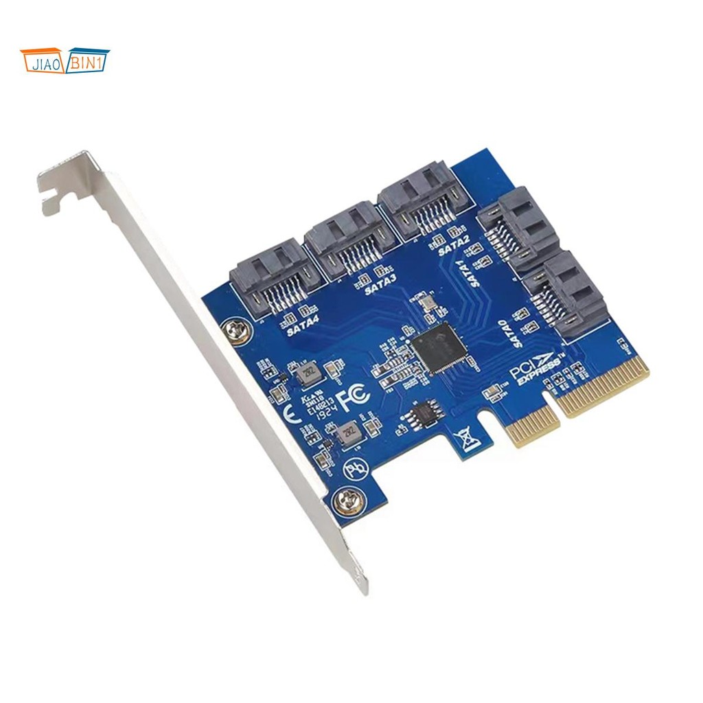 PCI-E Riser การ์ด PCIE 3.0-4X ถึง 5 การ์ดขยาย PCIE เป็น Riser การ์ดอะแดปเตอร์สําหรับ PC