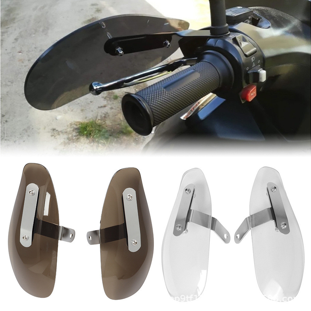 กระจกรถจักรยานยนต์ Handguard Protector Windshield Guard Harley Travel FLHT1996-20134.6