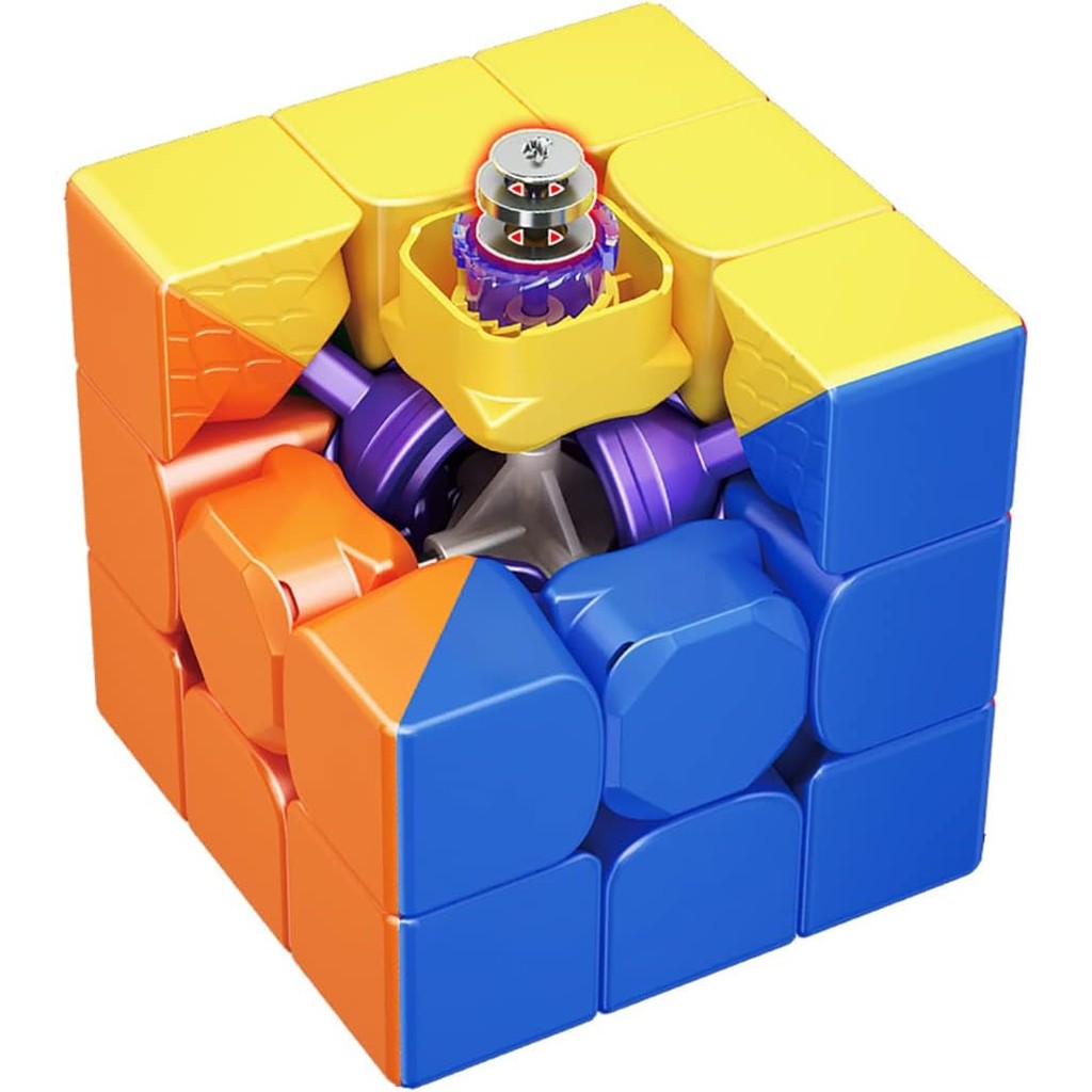 Moyu Super RS3M 2022 MagLev 3x3 Magnetic Speed Cube Professional Stickerless Speed Cube รุ่นอัพเกรด 