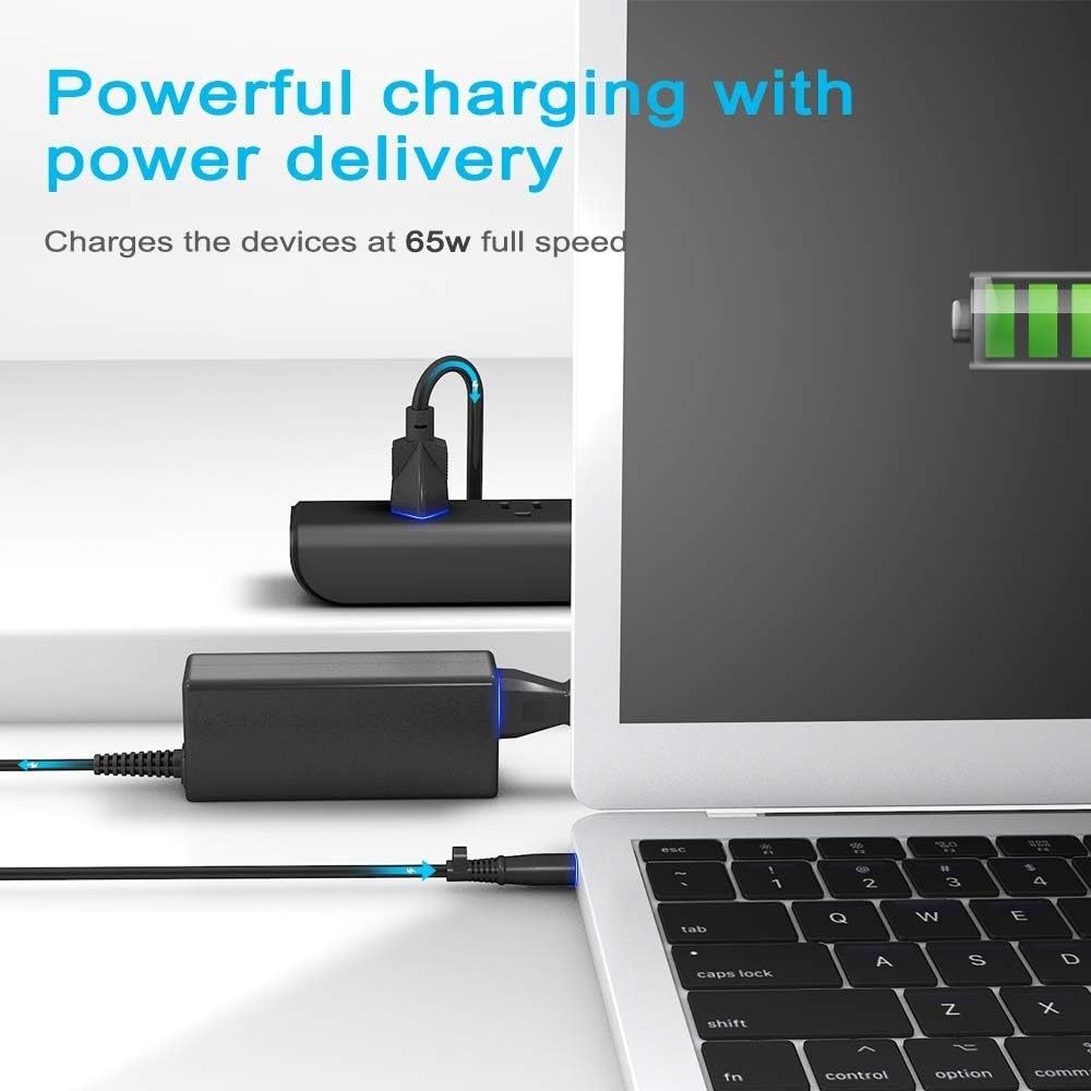 65W แล็ปท็อปชาร์จอะแดปเตอร์ AC สําหรับ HP N17908 HP 2000 โน้ตบุ๊ค Pc Charger 2000-2B09WM 2000-2A20NR