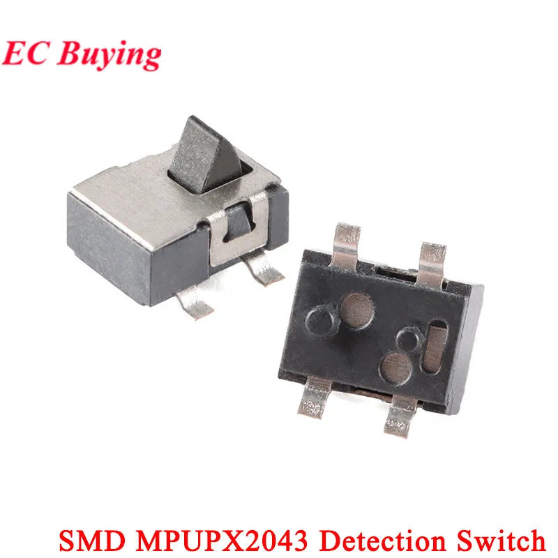 MPUPX2043 สวิทช์ตรวจจับ 4Pin สี่เท้า Patch ปุ่ม SMD พร้อมคอลัมน์จํากัดเกมสวิทช์ Micro Touch Tact สวิ