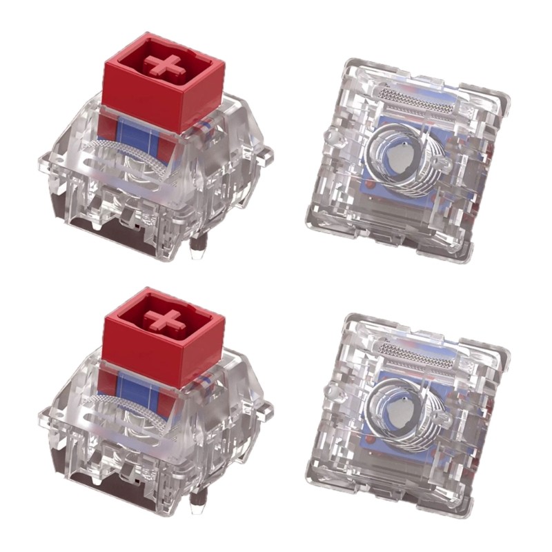 Btsg 4PCS โลหะพลาสติกแม่เหล็กสวิทช์สําหรับ Gamers โปรแกรมเมอร์คีย์บอร์ดแม่เหล็ก