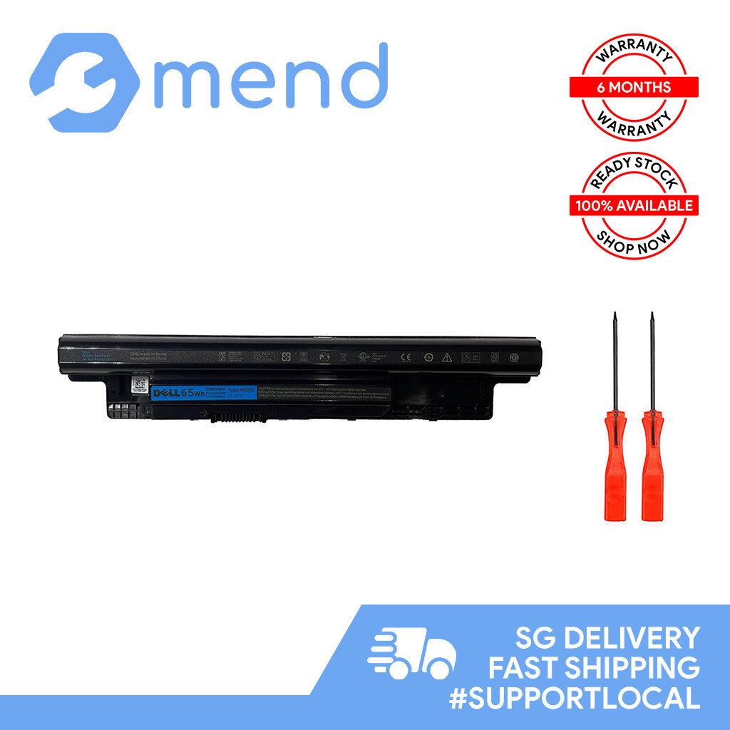 แบตเตอรี่ Dell MR90Y สําหรับ Inspiron 14R 15R 17R 3421 5421 MR90Y 0MF69 24DRM 49VTP 4DMNG 4WY7C 8DTP