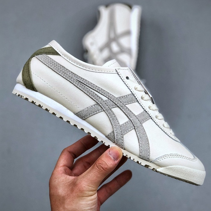 Onitsuka Tiger Mexico 66 รองเท้าวิ่งผู้ชายและผู้หญิง Onitsuka Mexico 66 รองเท้ากีฬา 1183B991-100 AF3