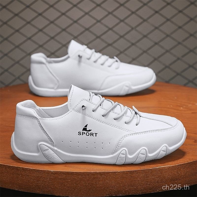 ยอดนิยมผู้ชาย Peas รองเท้าฤดูร้อนแฟชั่น All-Match กีฬารองเท้าสบายๆ Soft Sole Anti-SLIP SLIP-On รองเท