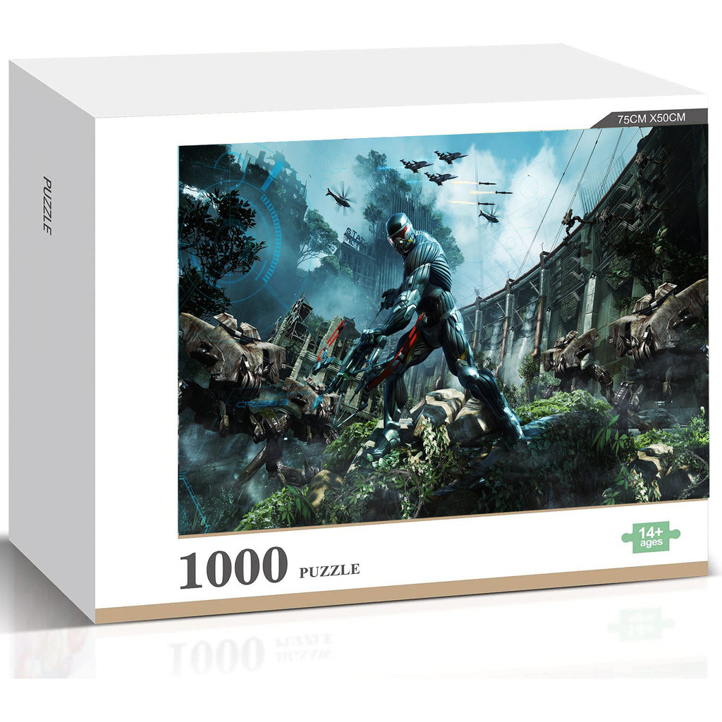 Crysis 3 จิ๊กซอว์ปริศนาตกแต่งบ้าน Challenge ของเล่นเพื่อการศึกษาของขวัญ