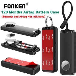 Fonken AirTag เคสแบตเตอรี่แบบขยาย 120 เดือนใช้แบตเตอรี่ AA ก…