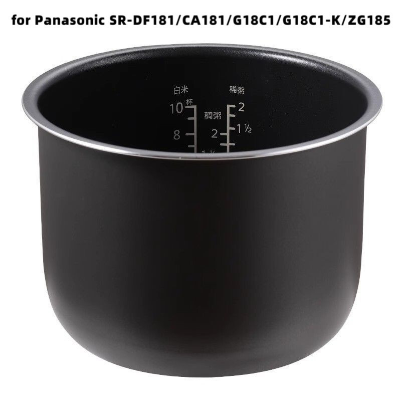 หม้อชั้นในแบบไม่ติด 5L เหมาะสําหรับหม้อหุงข้าว Panasonic SRDF181/CA181/G18C1/G18C1K/ZG185